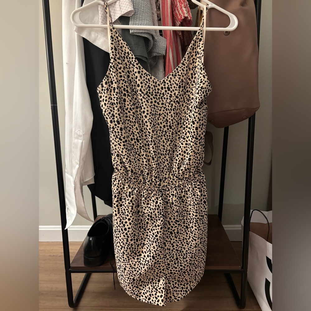 Pink Lily cheetah print romper